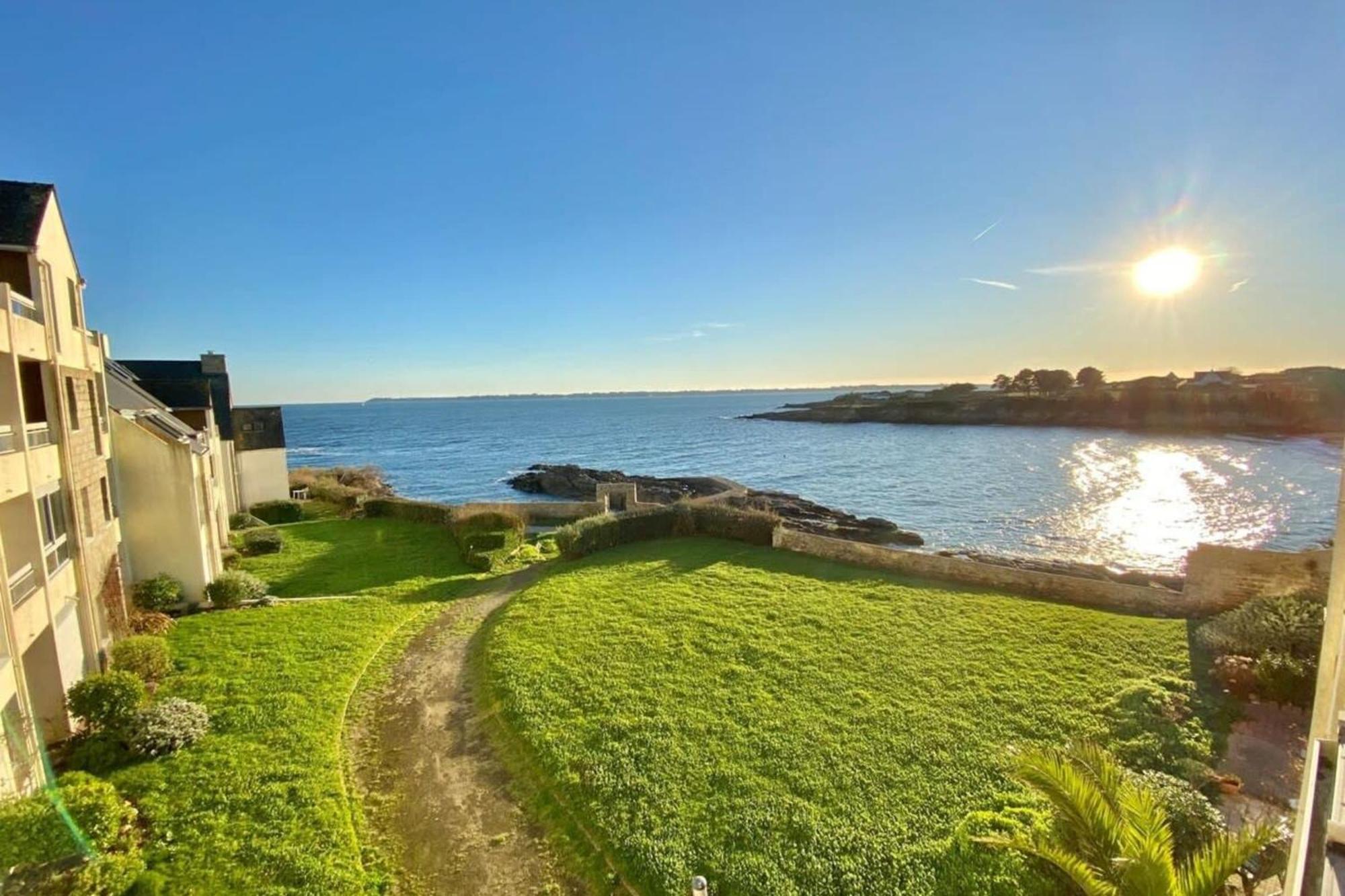 Superbe T3 Cosy Vue Mer 180 Ploemeur Exterior foto